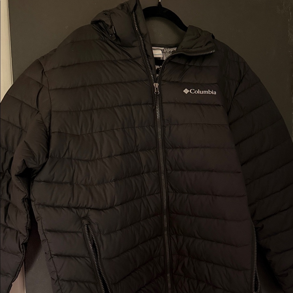 Columbia Black Puffer Jacket